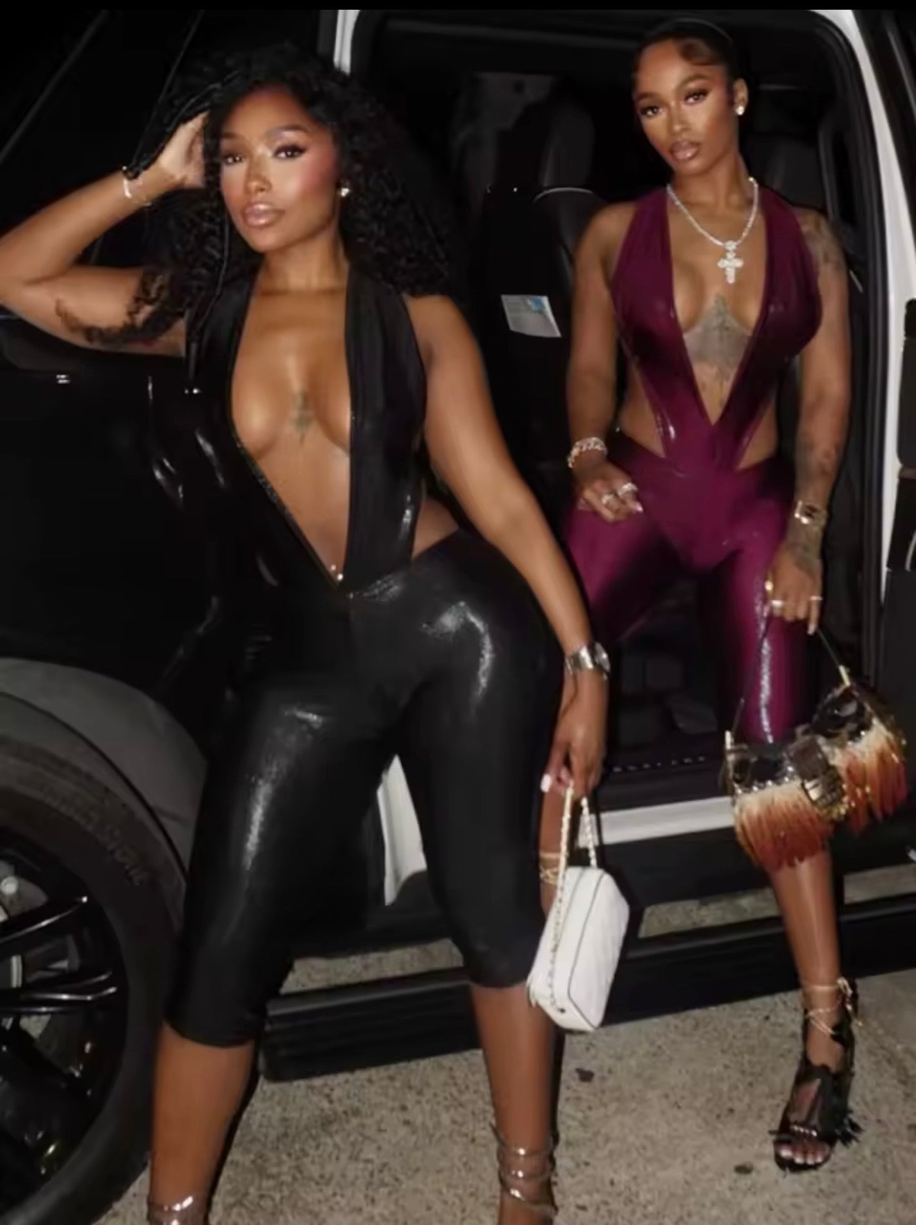 Black body suit